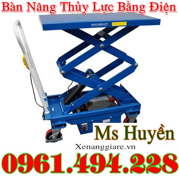 Bàn nâng thủy lực có những loại nào