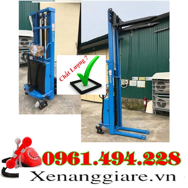 Xe nâng bán tự động 1.5 tấn tại Vĩnh Phúc