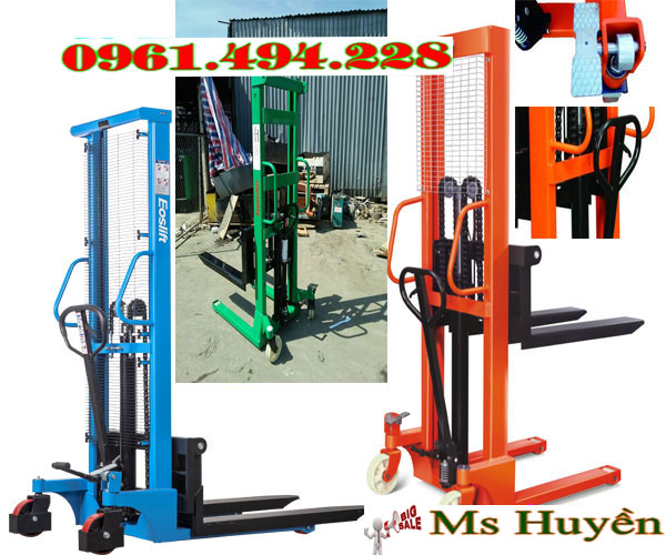 xe nâng tay cao 1 tấn 2 tấn tại Hải Dương chính hãng