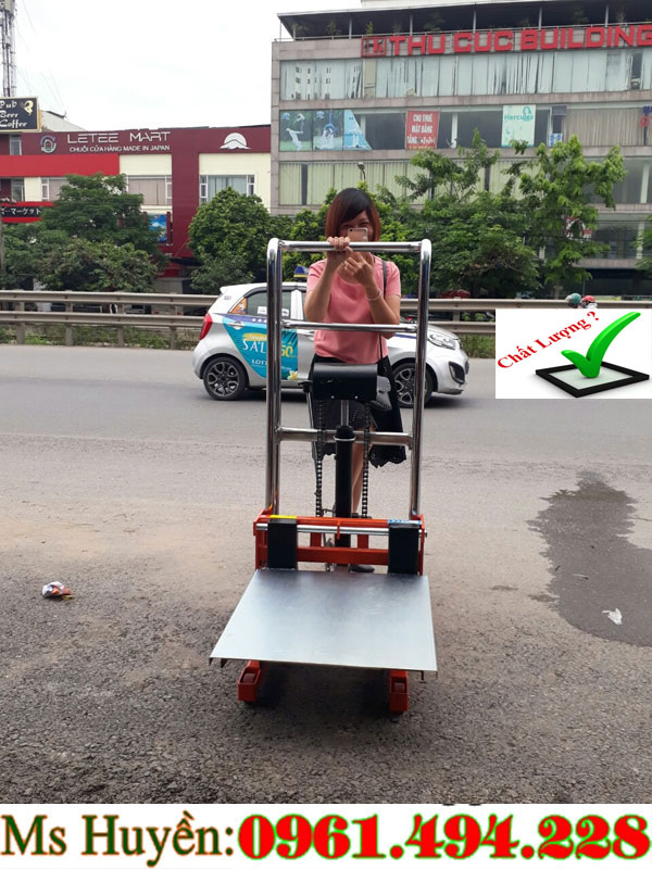 xe nâng tay cao mini 400 kg tại Hà Nội