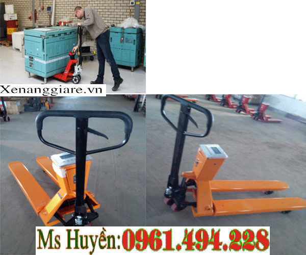 xe nâng tay gắn cân tại Hồ Chí Minh