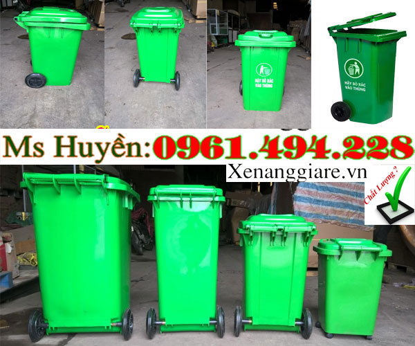 thùng rác công cộng tại Tây Hồ