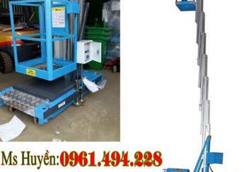 Thang nâng người 10m tại cầu Giấy
