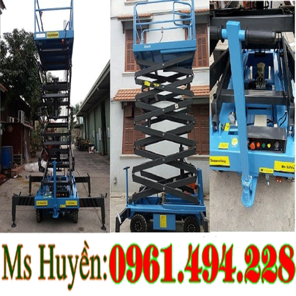 thang nâng người 6m 9m 12m 14m tại Nam Định