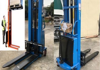 xe nâng bán tự động tại Sóc Sơn