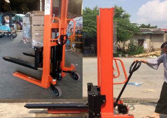 xe nâng tay cao tại hai bà trưng