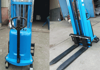 xe nâng bán tự động tại bắc giang
