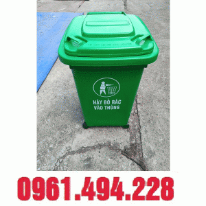 thùng rác công cộng 50 lit