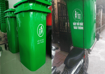 thùng rác công cộng tại vĩnh phúc
