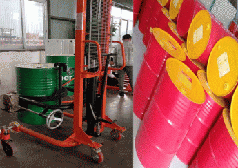 xe nâng thùng phuy tại nam định