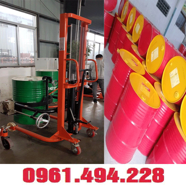xe nâng thùng phuy tại nam định