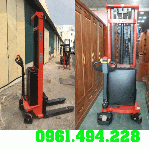 xe nâng điện đi bộ lái tại ninh bình