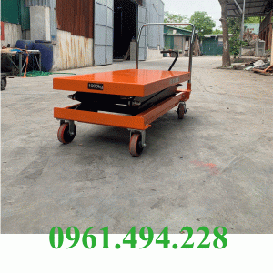 Xe Nâng Mặt Bàn 1000 Kg cao 1 M5  PTS1000/1.5M ( NIULI )